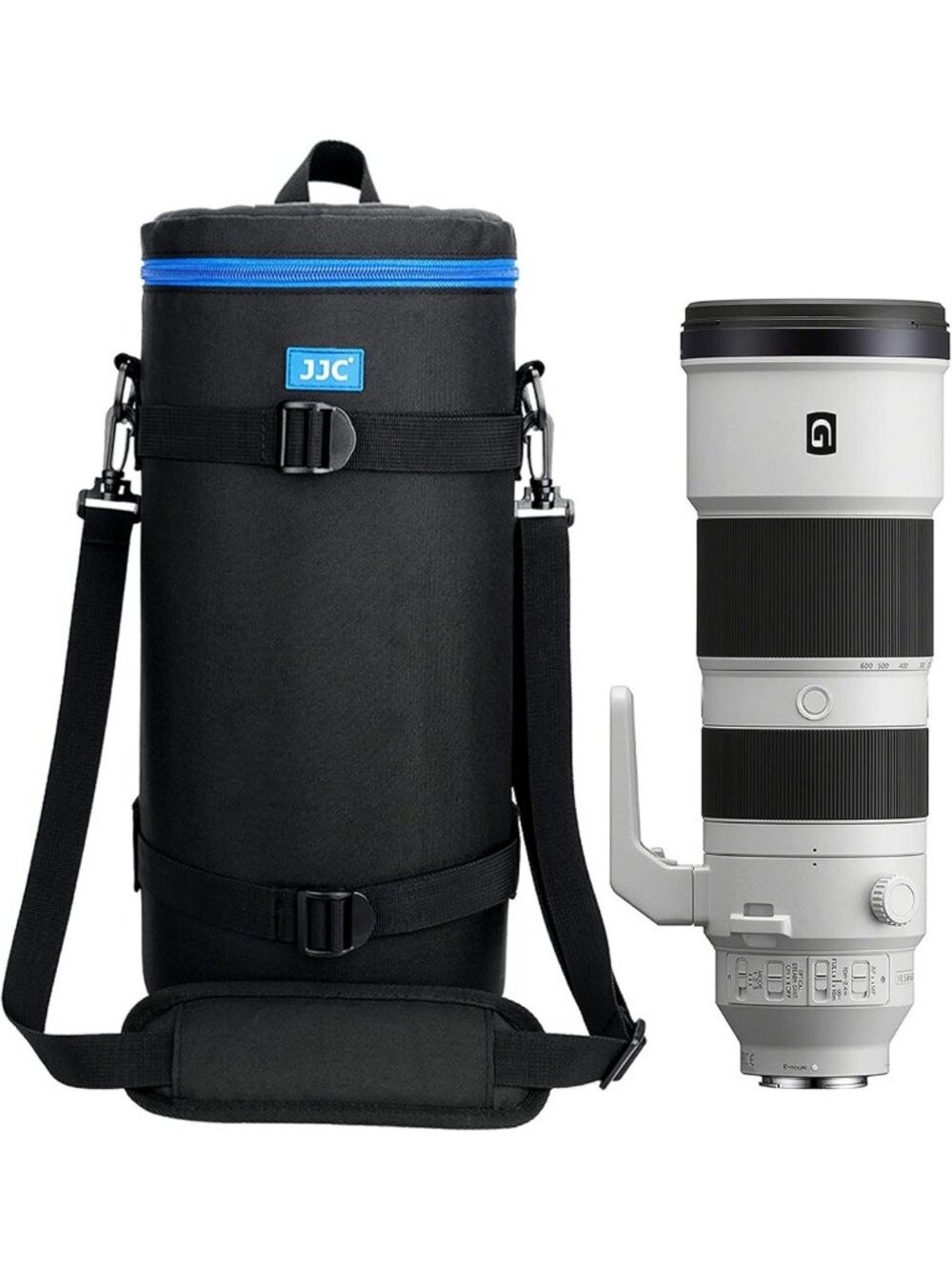 Extra Large Camera Lens Case Bag for 200-800mm Lenses - Durable & Protective